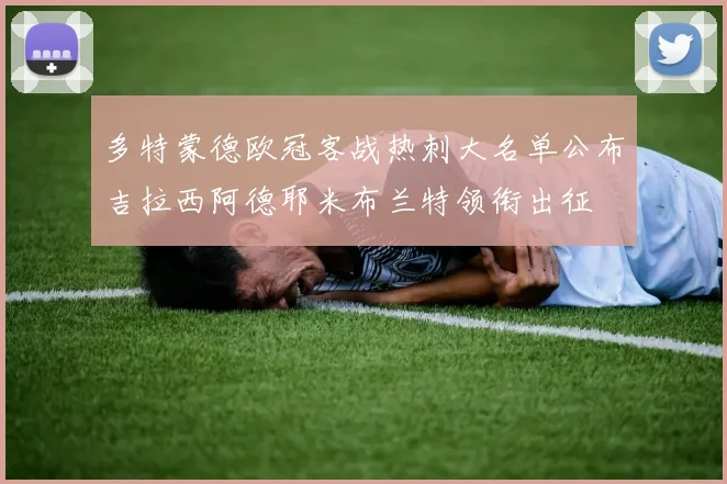 多特蒙德欧冠客战热刺大名单公布吉拉西阿德耶米布兰特领衔出征