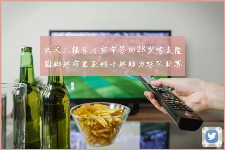 武汉三镇官方宣布签约28岁喀麦隆国脚姆布里亚姆卡姆助力球队新赛季